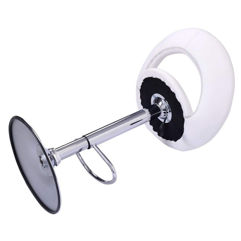 2 barstools, optional color - white-1