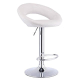 2 barstools, optional color - white-3