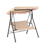 Garden swing bed in optional color - beige-0