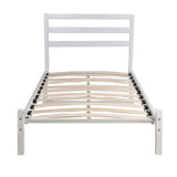 Bella fém ágykeret ajándék ágyráccsal, több méretben és színben-Fehér 160x200 cm-es-fehér-0