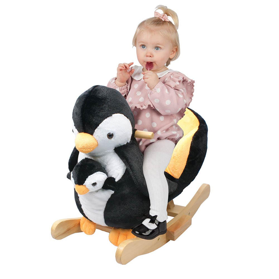 Seated rocking chair, penguin-1