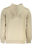 CALVIN KLEIN MEN'S BEIGE ZIPLESS SWEATSHIRT