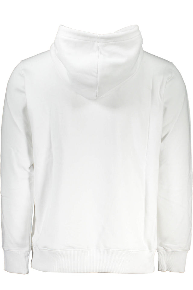 CALVIN KLEIN MEN'S WHITE ZIPLESS SWEATSHIRT