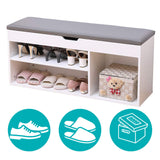 Cipőtároló pad párnázott üléssel-2