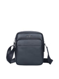 Borsa a tracolla da uomo In Vera pelle Made in Italy 20x25x8 cm-0
