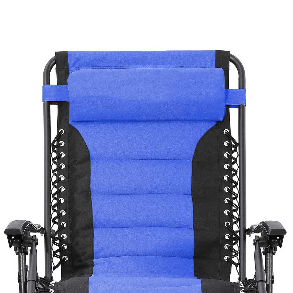 Delux Zéró gravitációs szék, több színben-kék-3