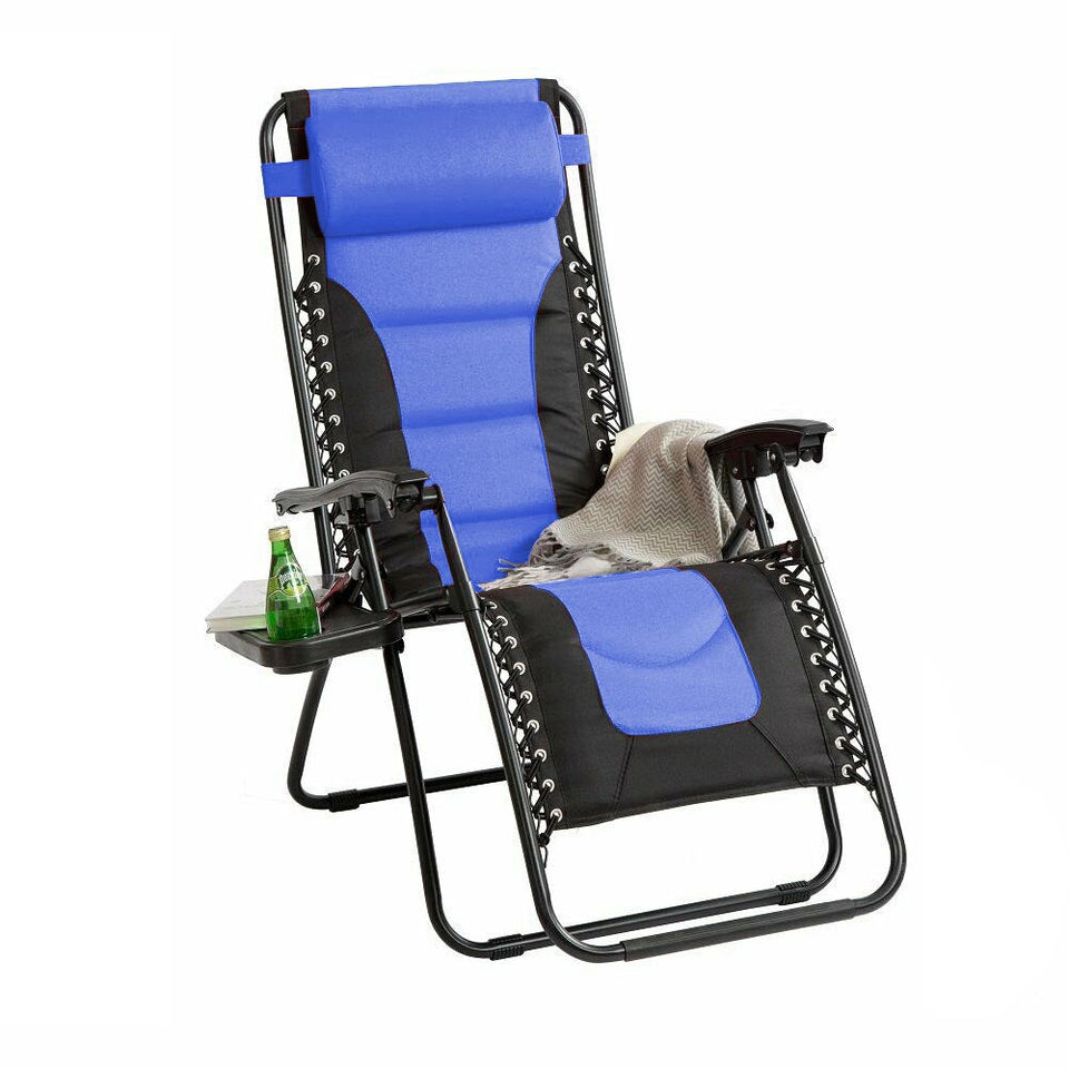 Delux Zéró gravitációs szék, több színben-kék-2