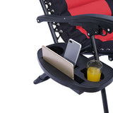 Delux Zéró gravitációs szék, több színben-piros-3