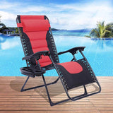 Delux Zéró gravitációs szék, több színben-piros-1