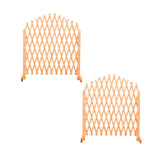 2 adjustable wooden trellis for plants-2