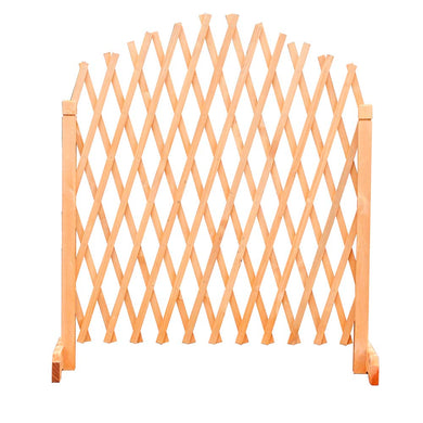 2 adjustable wooden trellis for plants-0