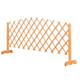2 adjustable wooden trellis for plants-4