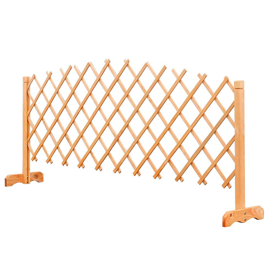 2 db-os állítható fa futtatórács növényeknek-4