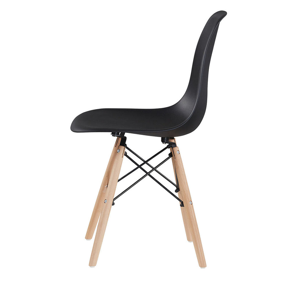 4 db modern étkezőszék, 4 színben-fekete-1