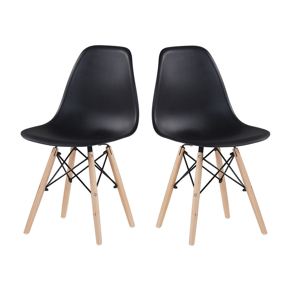 4 db modern étkezőszék, 4 színben-fekete-2