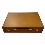 174 részes festő-és rajzkészlet praktikus, fa díszdobozban-1