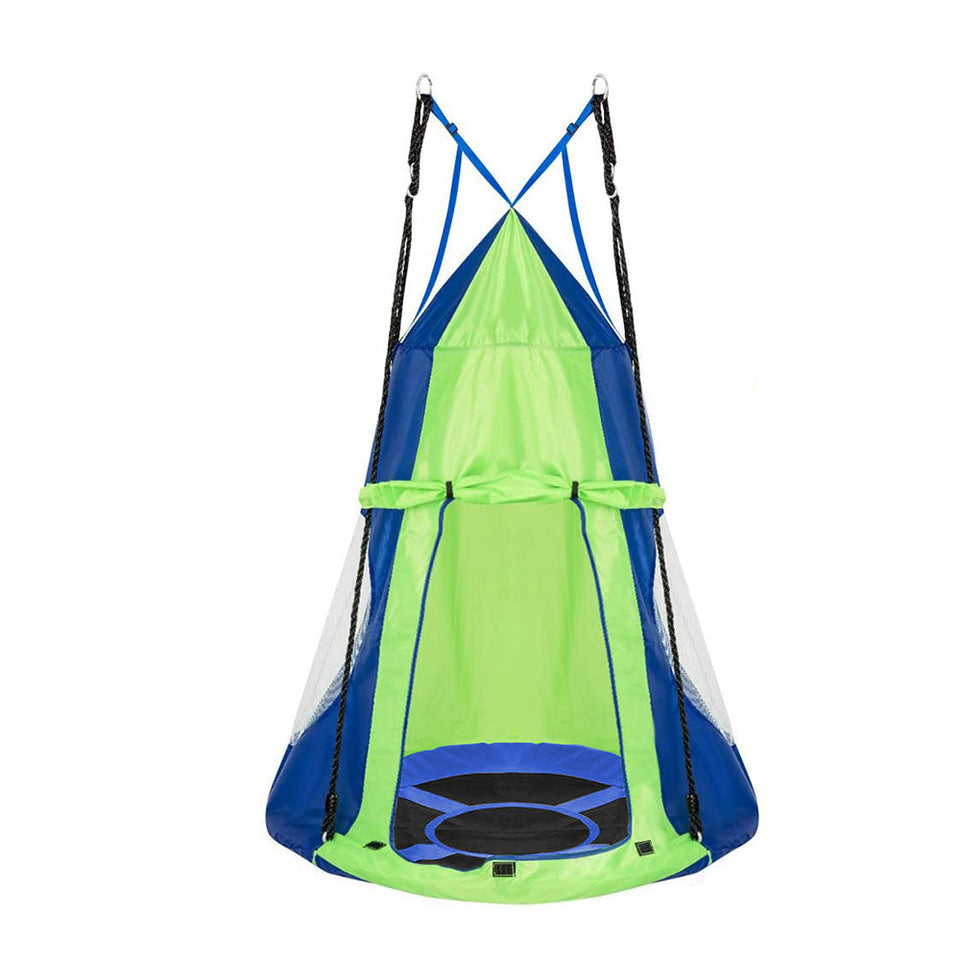 Nest swing-110 cm-with blue tent-0