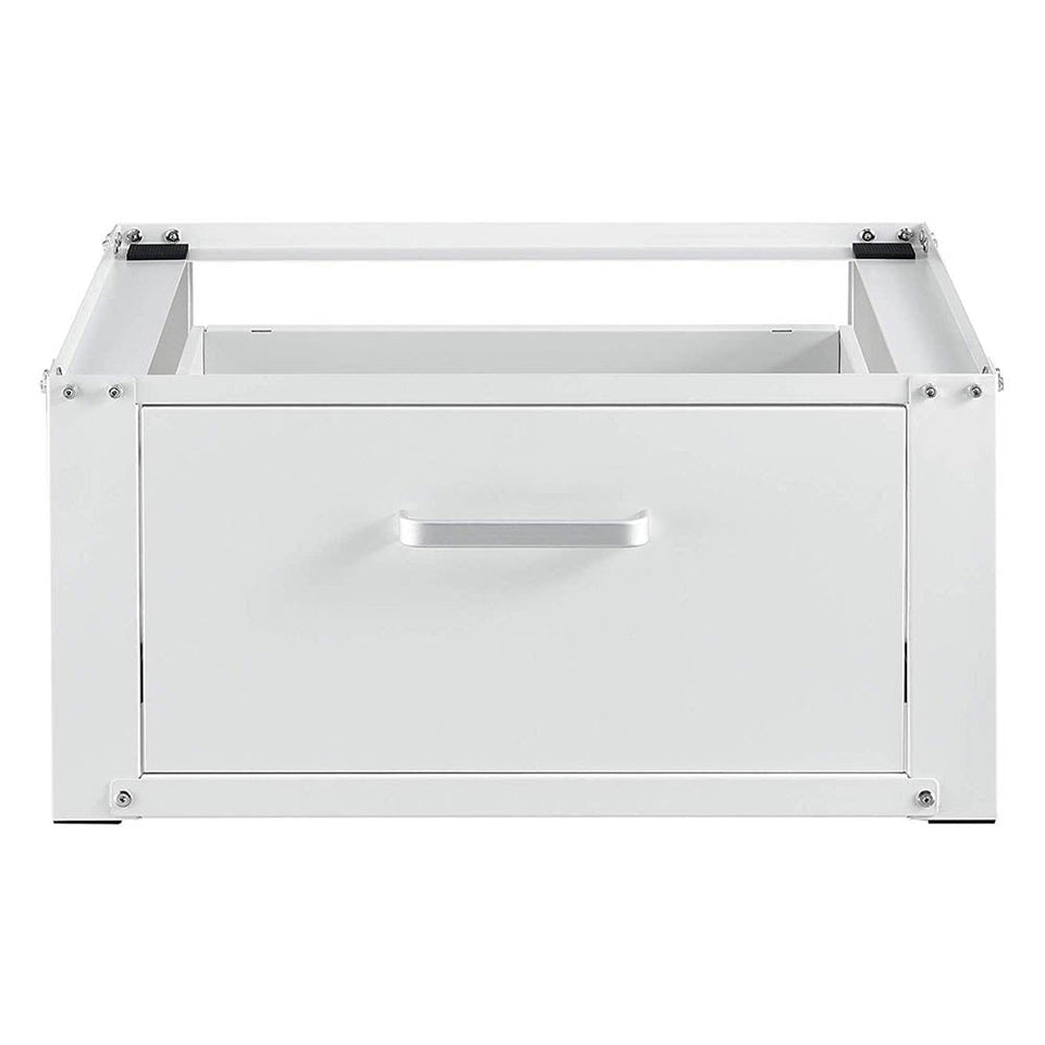 Washing machine stand with drawers-0