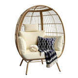 Prútené kreslo s vankúšikmi