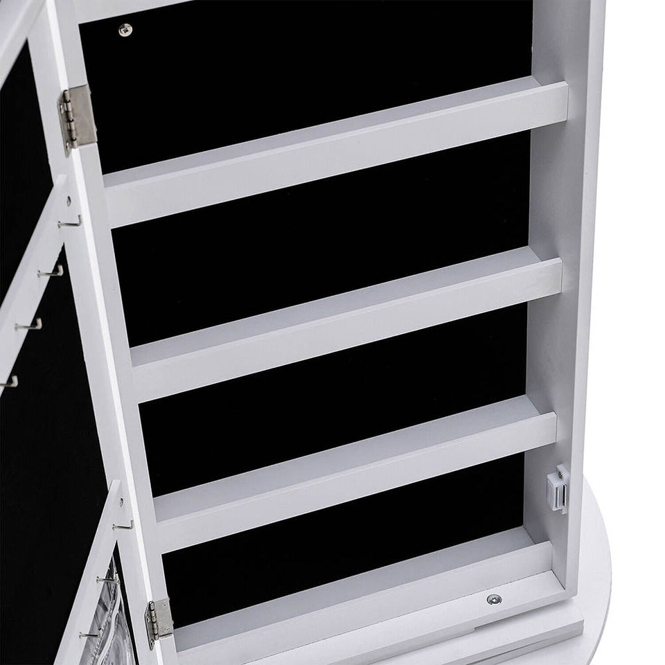 Forgatható ékszer és táskatartó egész alakos tükörrel-3