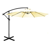 Függő napernyő 2,7 m - több színben-krém-0