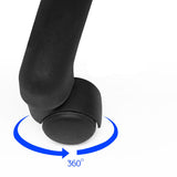 Gamer szék több színben - basic-színes háttámla, szürke-2