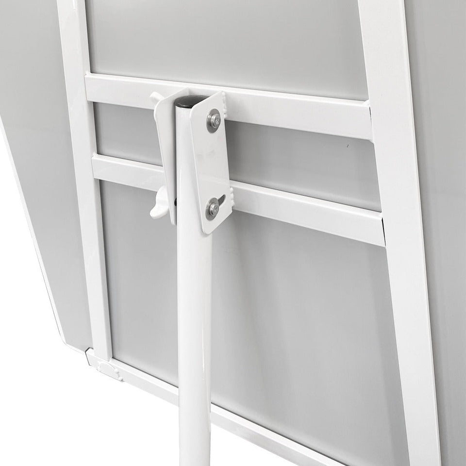 Gurulós mágneses, üveg flipchart tábla 70x 100 cm-3