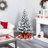 Snowy artificial pine - in several types - 180 cm-1