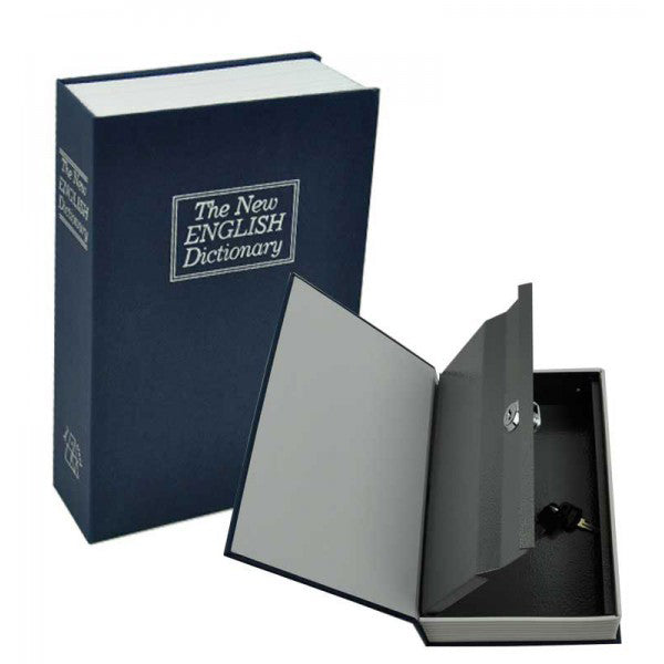 Book-shaped security box-blue-1