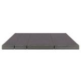 Hordozható, összehajtható matrac táskában, 100*190*10 cm-0