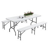 Portable beer bench set-0