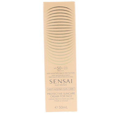 SILKY BRONZE protective suncare cream for face SPF50+ 50 ml-0