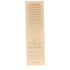 SILKY BRONZE protective suncare cream for face SPF50+ 50 ml-0