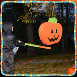 Large Pumpkin Piñata Set Party Decor (4pcs)-1