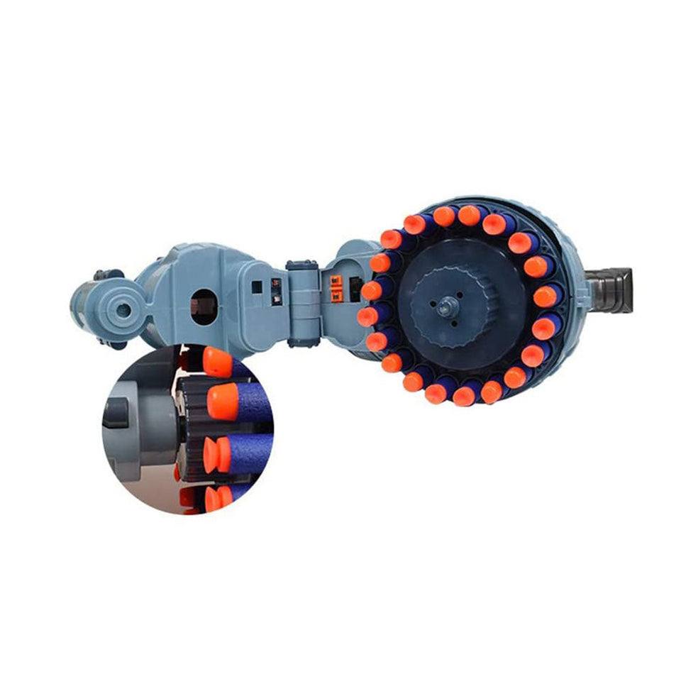 Toy gun with sound, 2 colors - gray-3