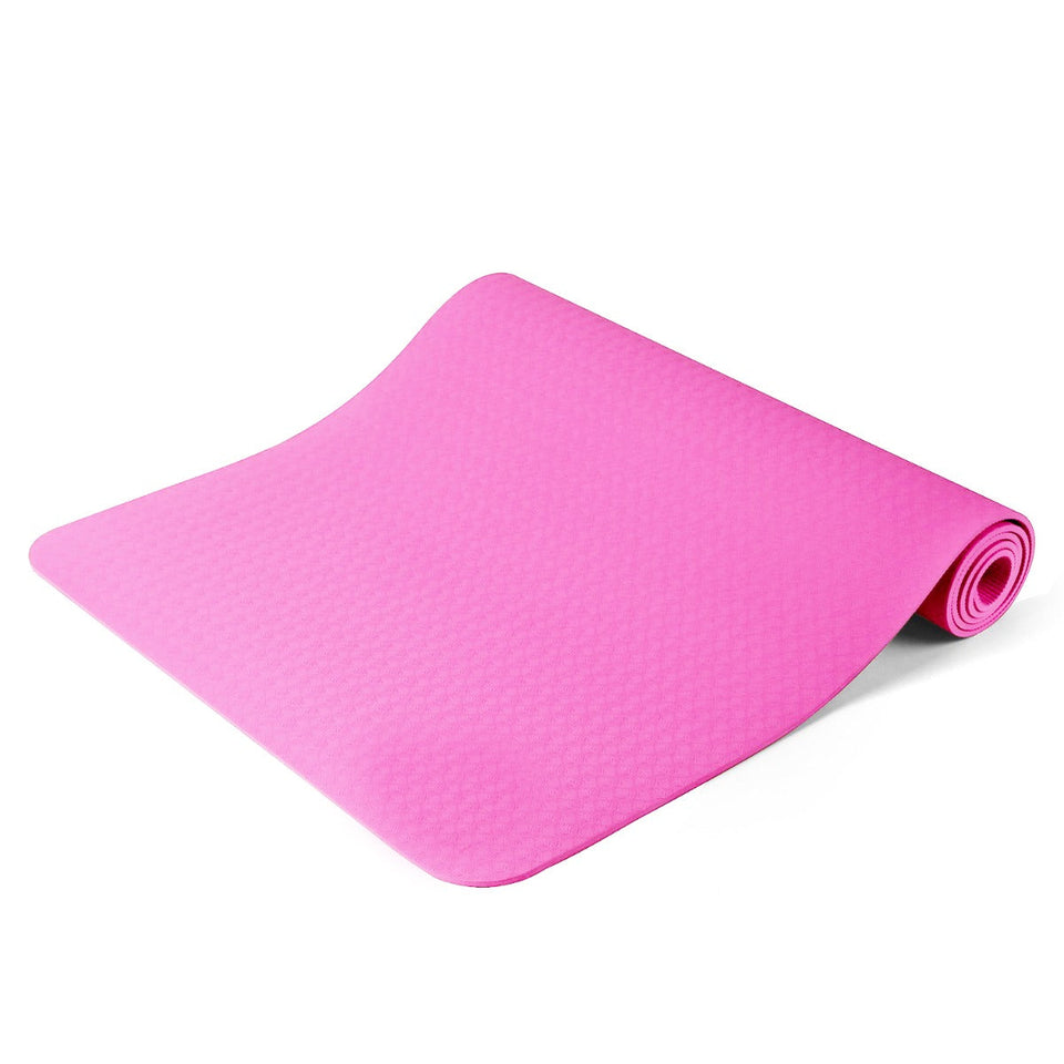 Yoga mat, with gift bag, in 3 colors - pink-0