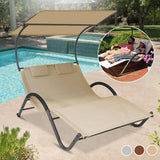 2-person DELUX sunbed in 3 colors - beige-2