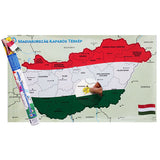 Scratch map of Hungary-3