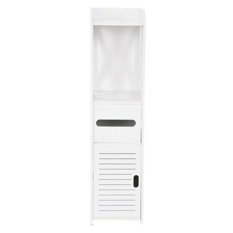 Narrow bathroom cabinet-2