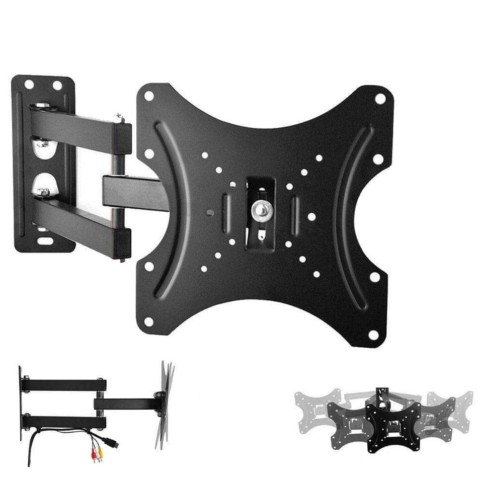 Wall-mounted, fold-out TV support bracket, 14-42"-0