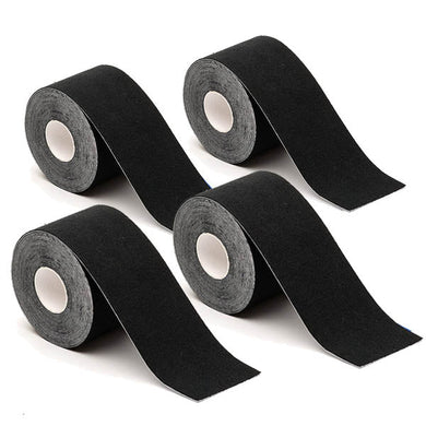 4 kinesiology tapes in optional color - black-0