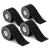 4 kinesiology tapes in optional color - black-0