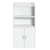 Mała szafka łazienkowa, biała