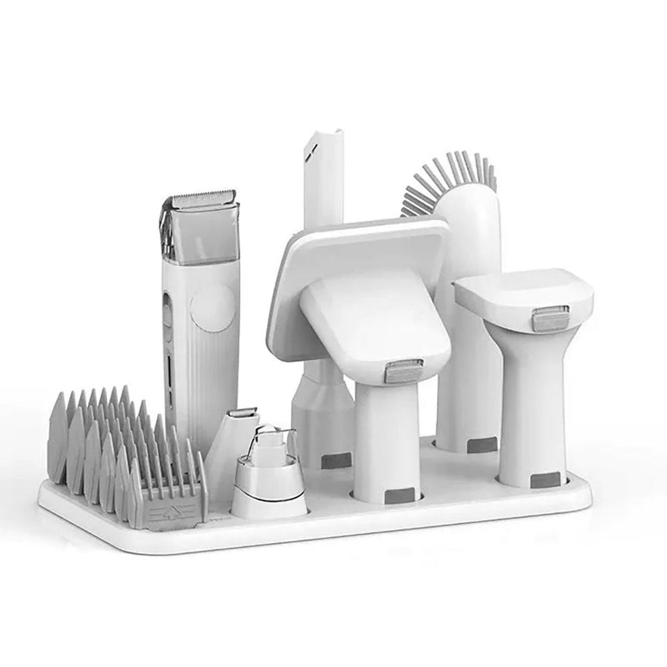 Kisállatápoló készlet szívótartállyal, kiegészítőkkel-2