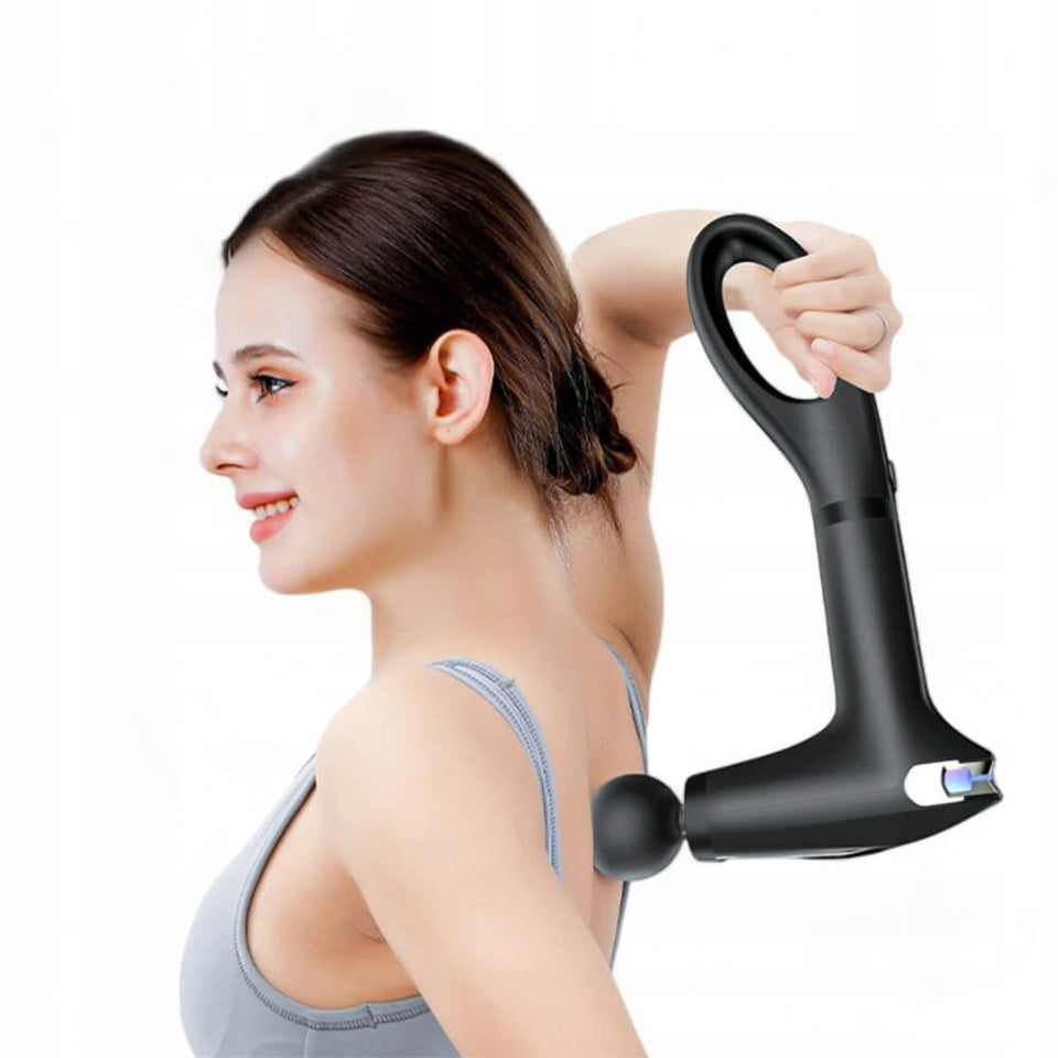 Pistolet do masażu z wyświetlaczem LED