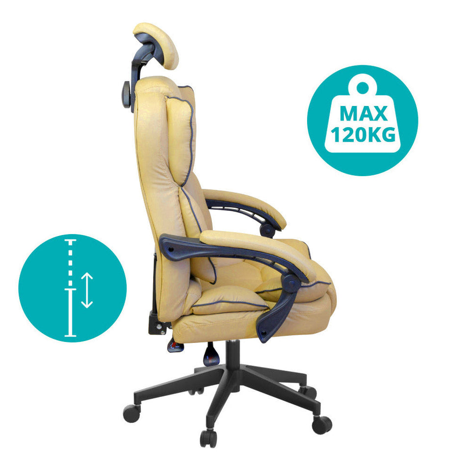 Lux főnöki forgószék bézs-1