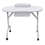 Portable manicure table with gift bag, 2 types-drawer-1