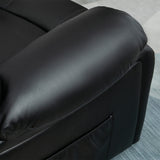 Masszázsfotel, fekete-3