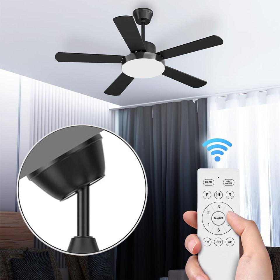 Mennyezeti ventilátor világítással és távirányítóval-3