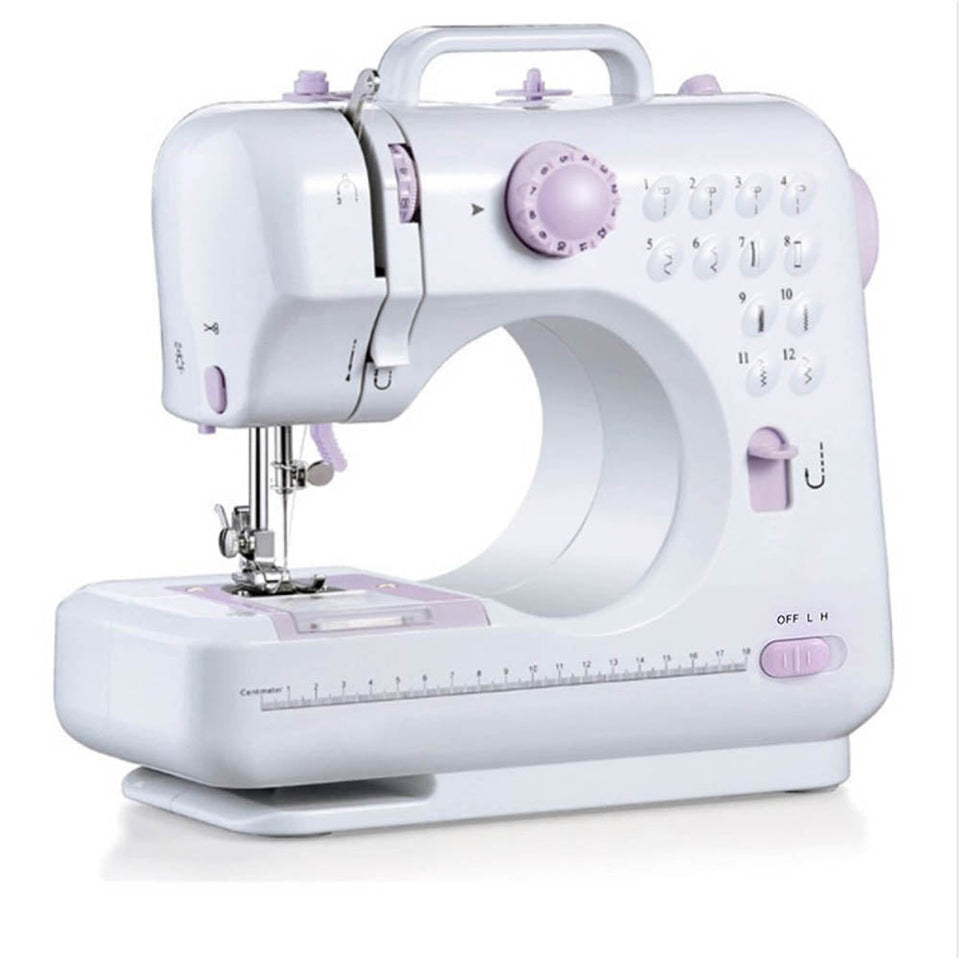 Mini sewing machine with accessories-0
